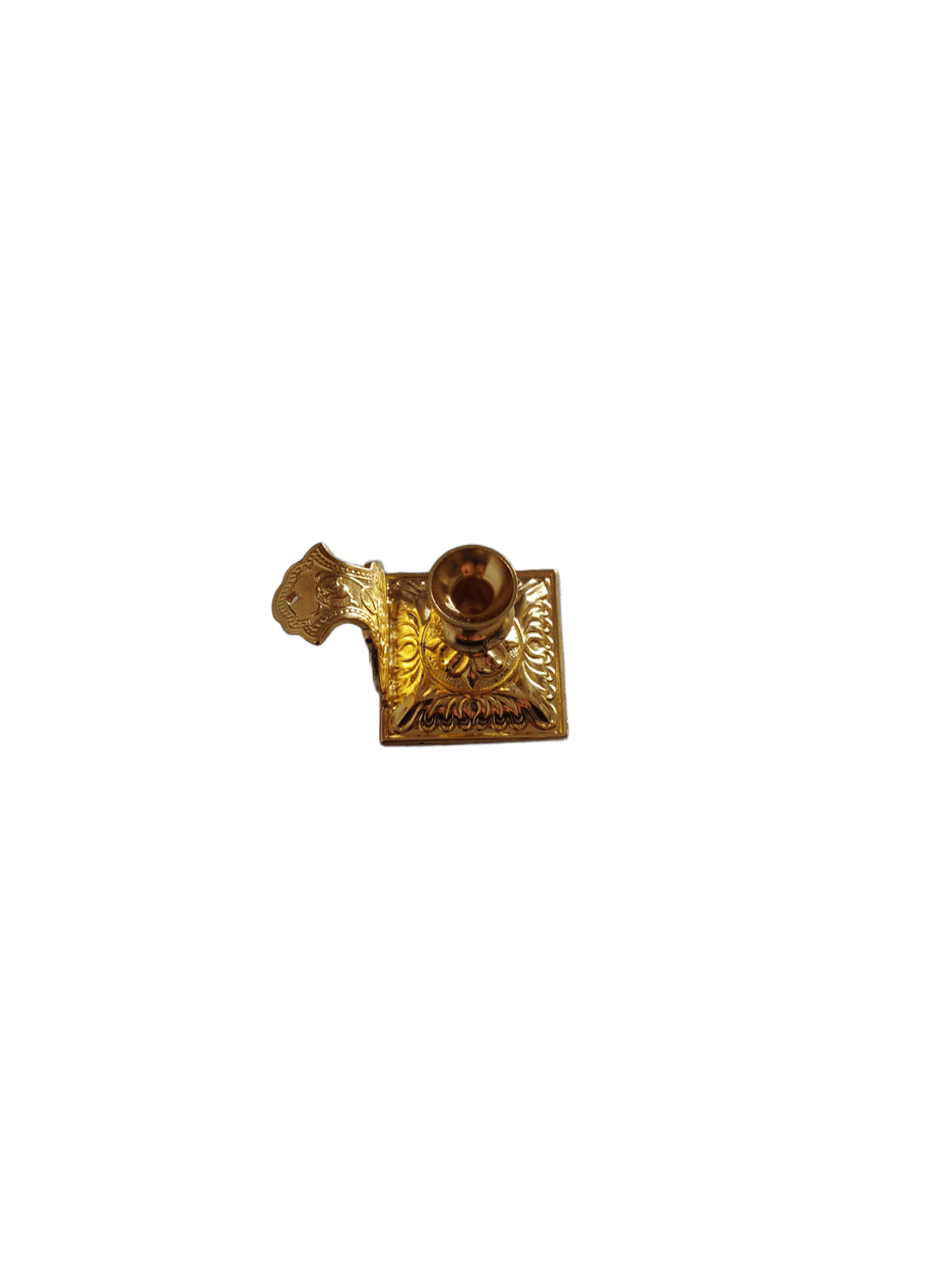 Метален свещник - малък