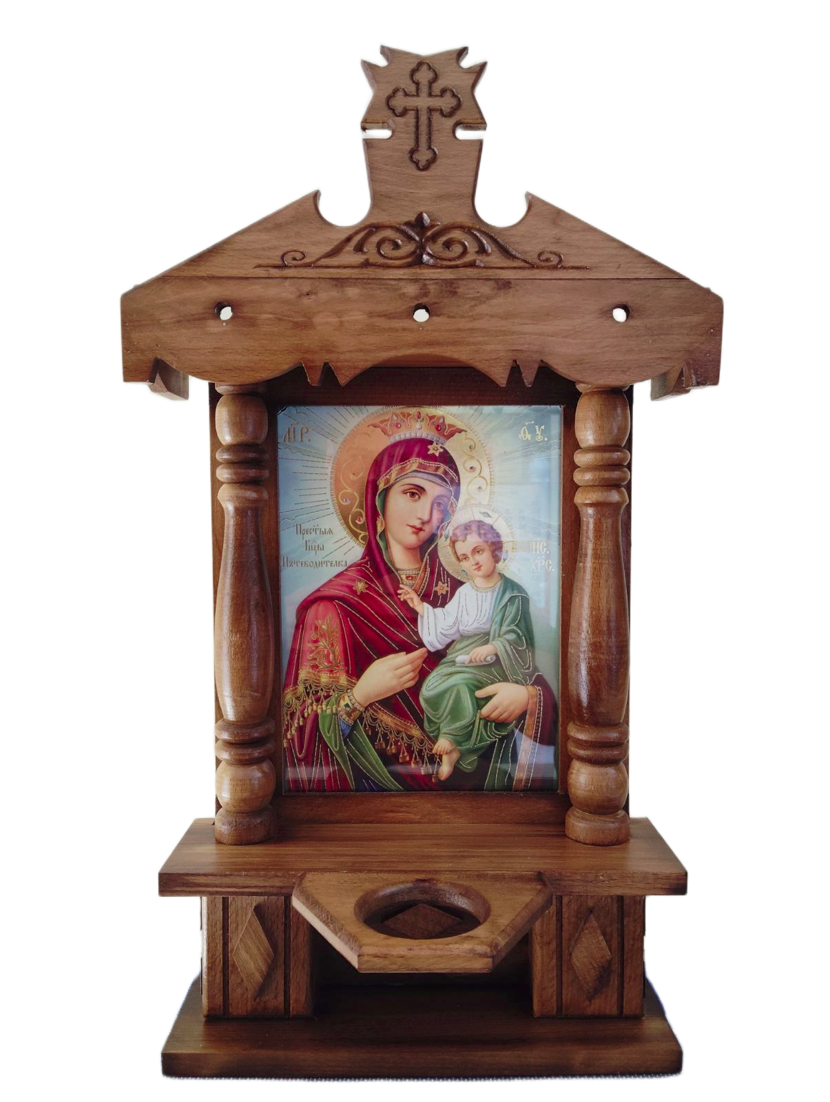 Иконостас дърворезба - голям