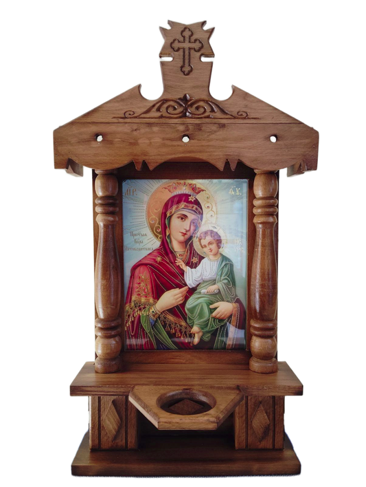 Иконостас дърворезба - голям