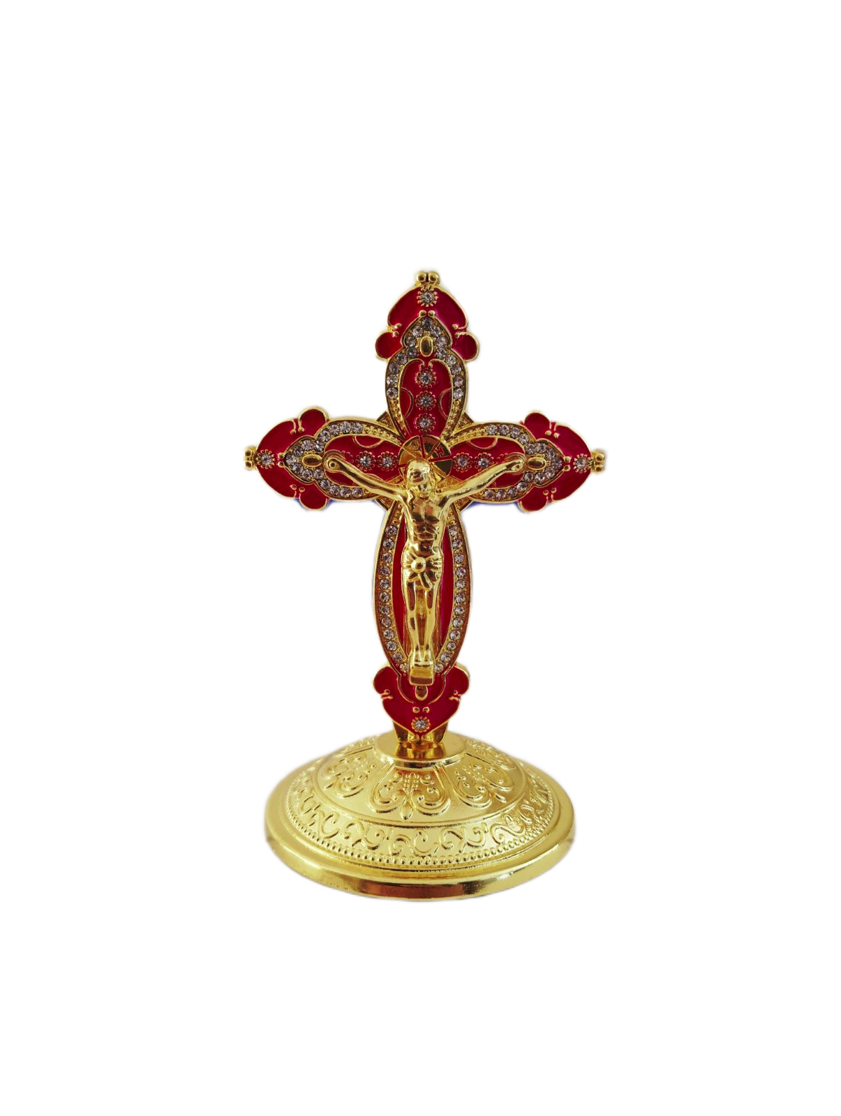 Метален кръст с разпятието