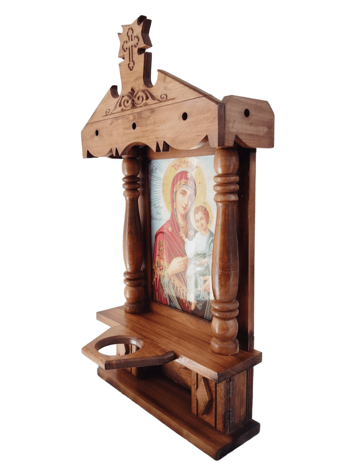Иконостас дърворезба - голям