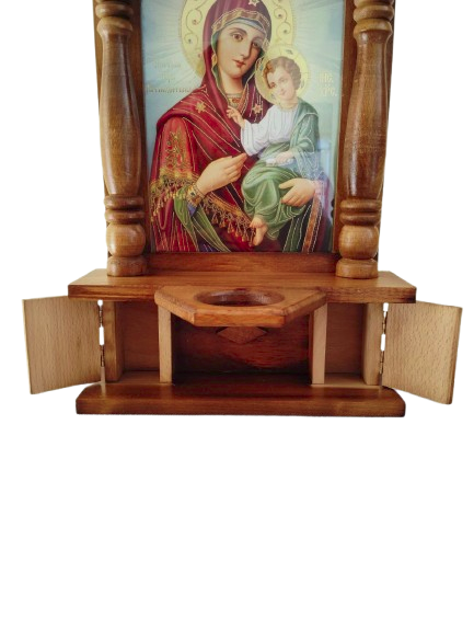 Иконостас дърворезба - голям