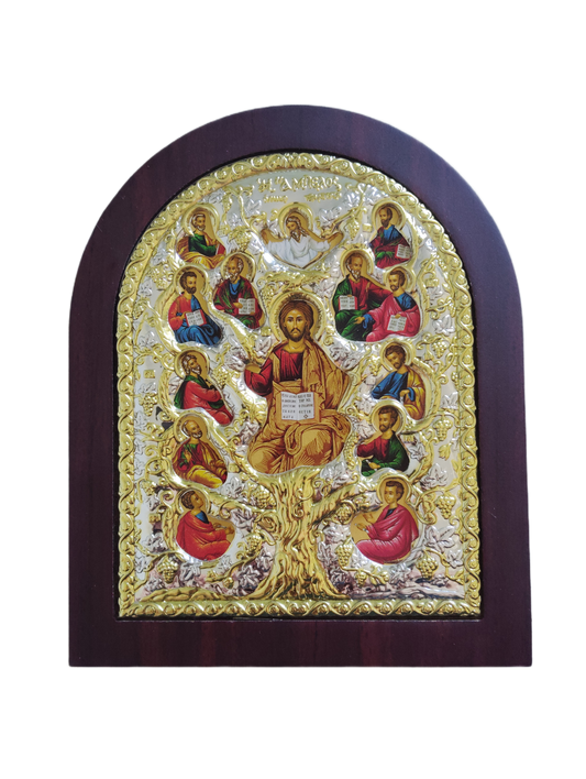 Икона на Иисус Христос с Апостолите