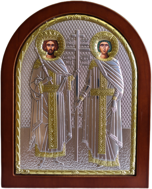 Икона на Св. Константин и Св. Елена