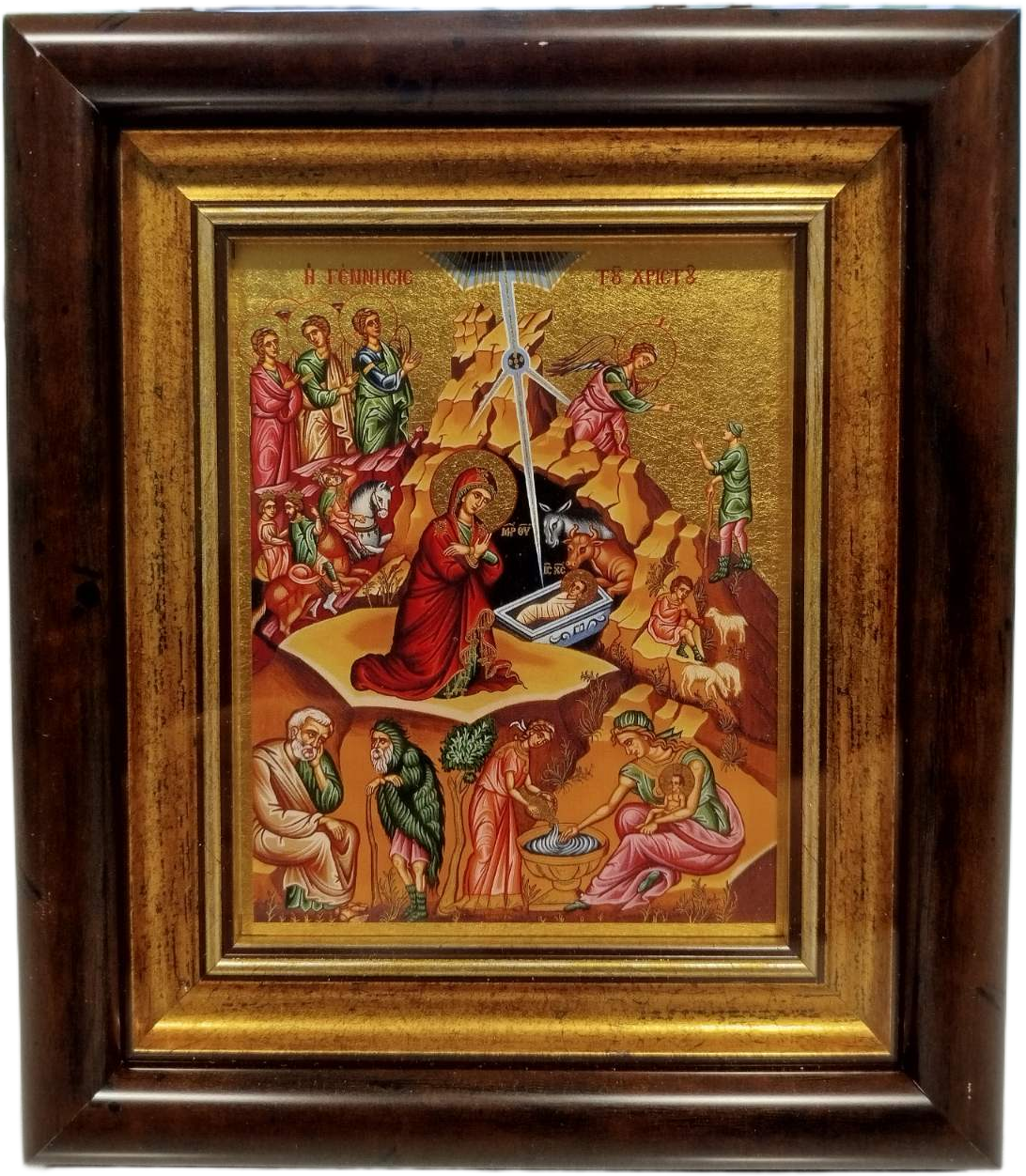 Икона на Рождество Христово